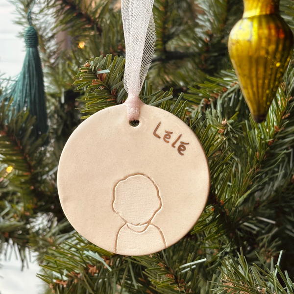 MÉDAILLE "KIDS" SILHOUETTE FAMILY OR