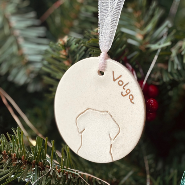 MÉDAILLE "PETS" SILHOUETTE FAMILY OR