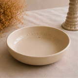 ASSIETTE CREUSE CÉRAMIQUE PERSONNALISÉE