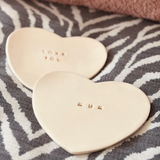 COUPELLE CÉRAMIQUE COEUR PERSONNALISÉE