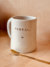 MUG PARRAIN OR