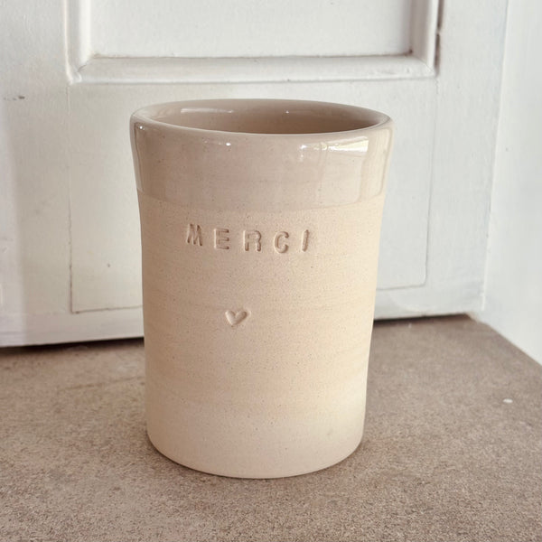GRANDE TASSE "MERCI ♡"