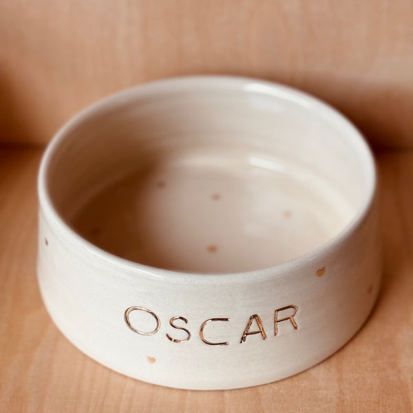 GAMELLE CÉRAMIQUE OR PERSONNALISÉE