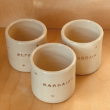 TASSE CÉRAMIQUE "PAPA" ÉTOILES OR