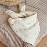 FOULARD ÉTOILES DORÉES