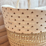 HOUSSE DE COUFFIN - PETITS CŒURS