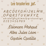 COUSSIN PERSONNALISABLE - DOUBLE GAZE PISSENLITS