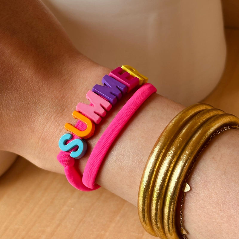 BRACELET ÉLASTIQUE MESSAGE