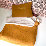 GRAND PLAID FOURRÉ MIMOSA PERSONNALISABLE