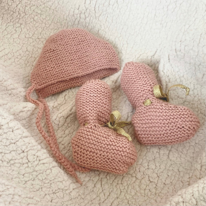 jacky-and-family-chaussons-bebe-beguin-tricot-vieux-rose-doré-4