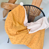 GRAND PLAID FOURRÉ MIMOSA PERSONNALISABLE