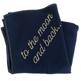 MAXI LANGE NOIR "TO THE MOON AND BACK..."