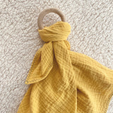 DOUDOU HOCHET JAUNE MOUTARDE