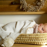 couverture-bébé-personnalisable-double-gaze-blanc-doré-1